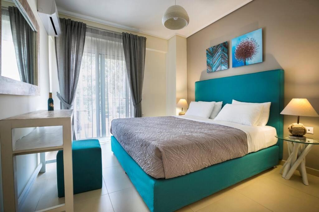 Eucalyptus Suite Sea View Karavómilosz Kültér fotó
