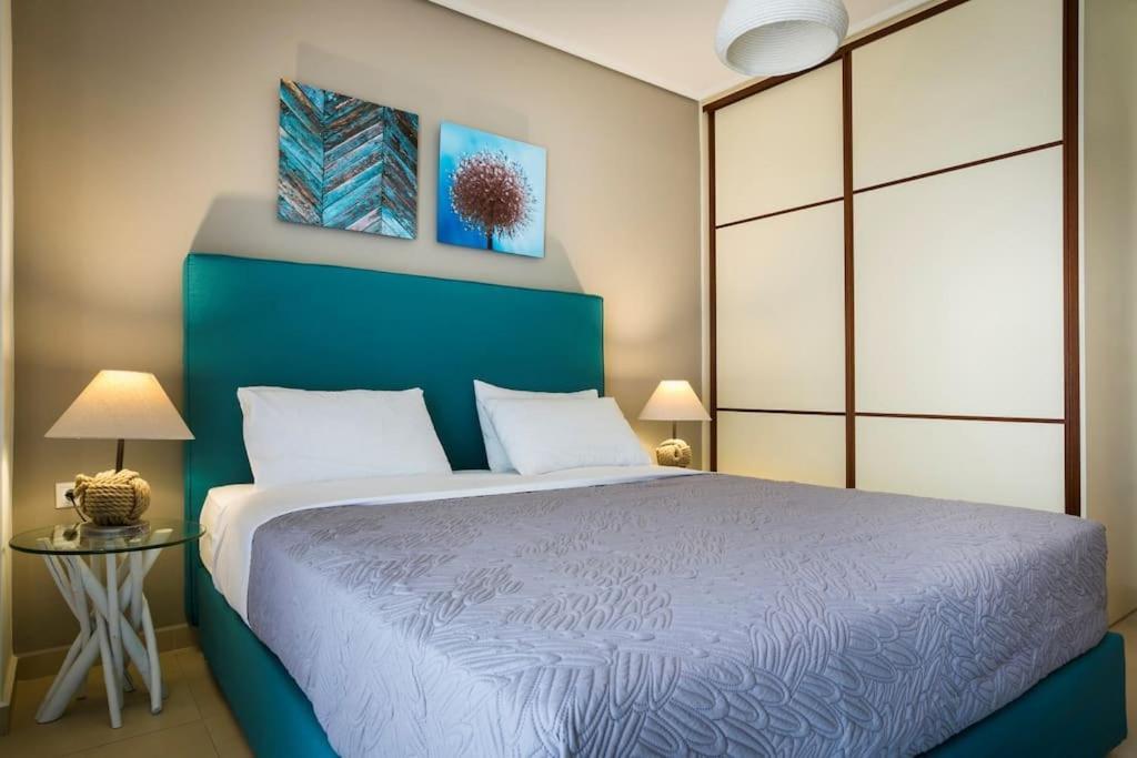 Eucalyptus Suite Sea View Karavómilosz Kültér fotó