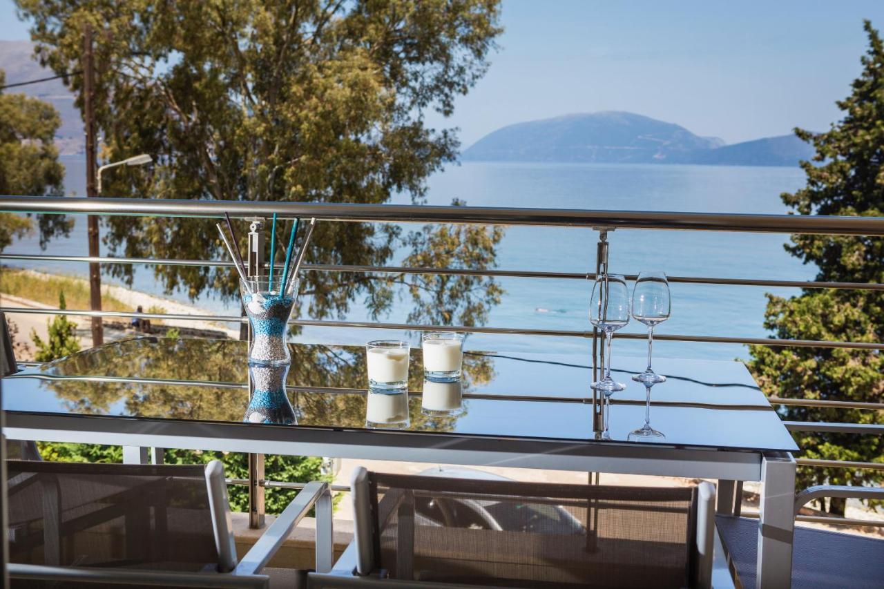 Eucalyptus Suite Sea View Karavómilosz Kültér fotó