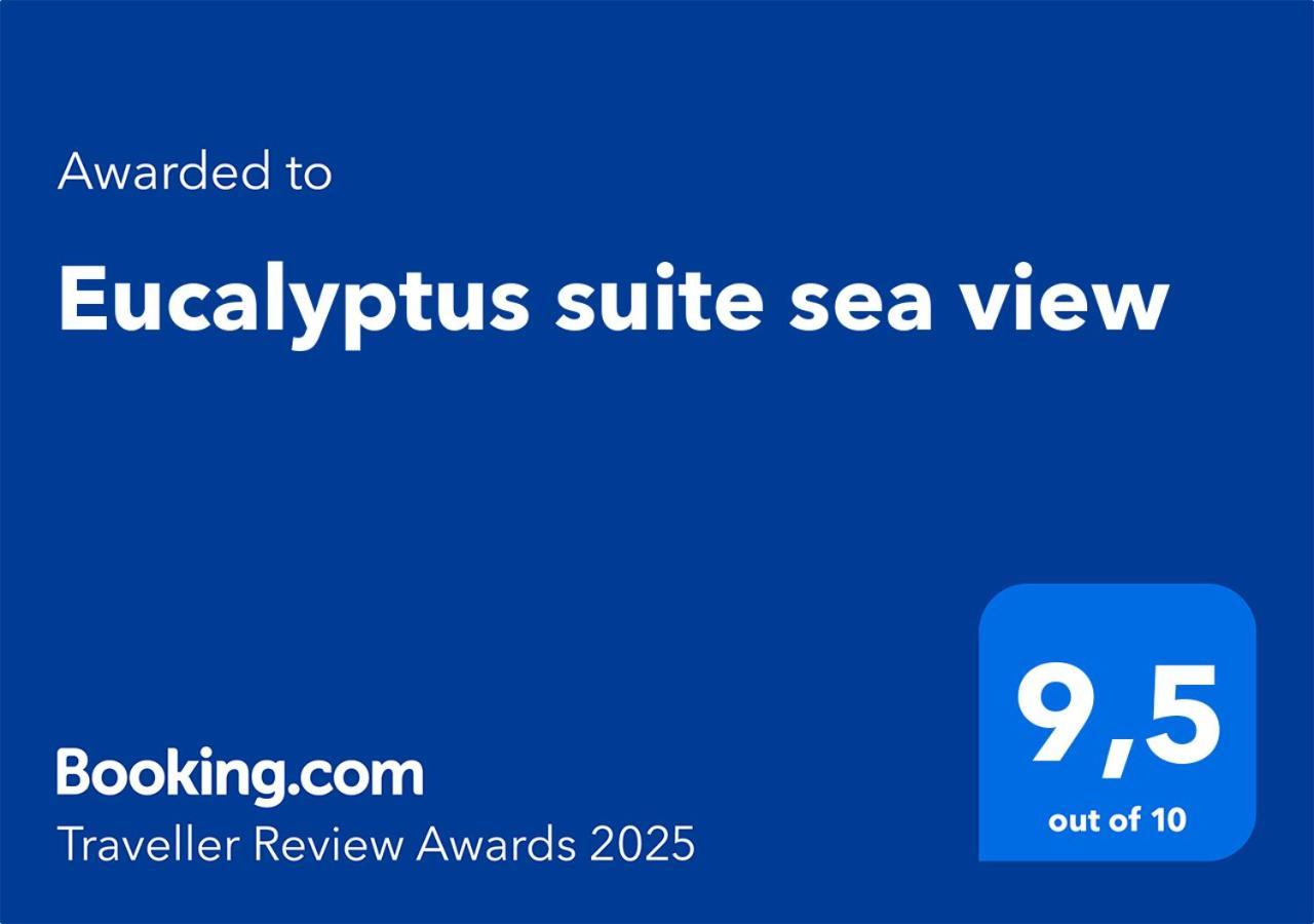 Eucalyptus Suite Sea View Karavómilosz Kültér fotó